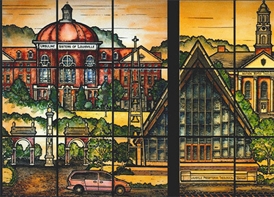 Bank pic Independence Bank Stained Glass